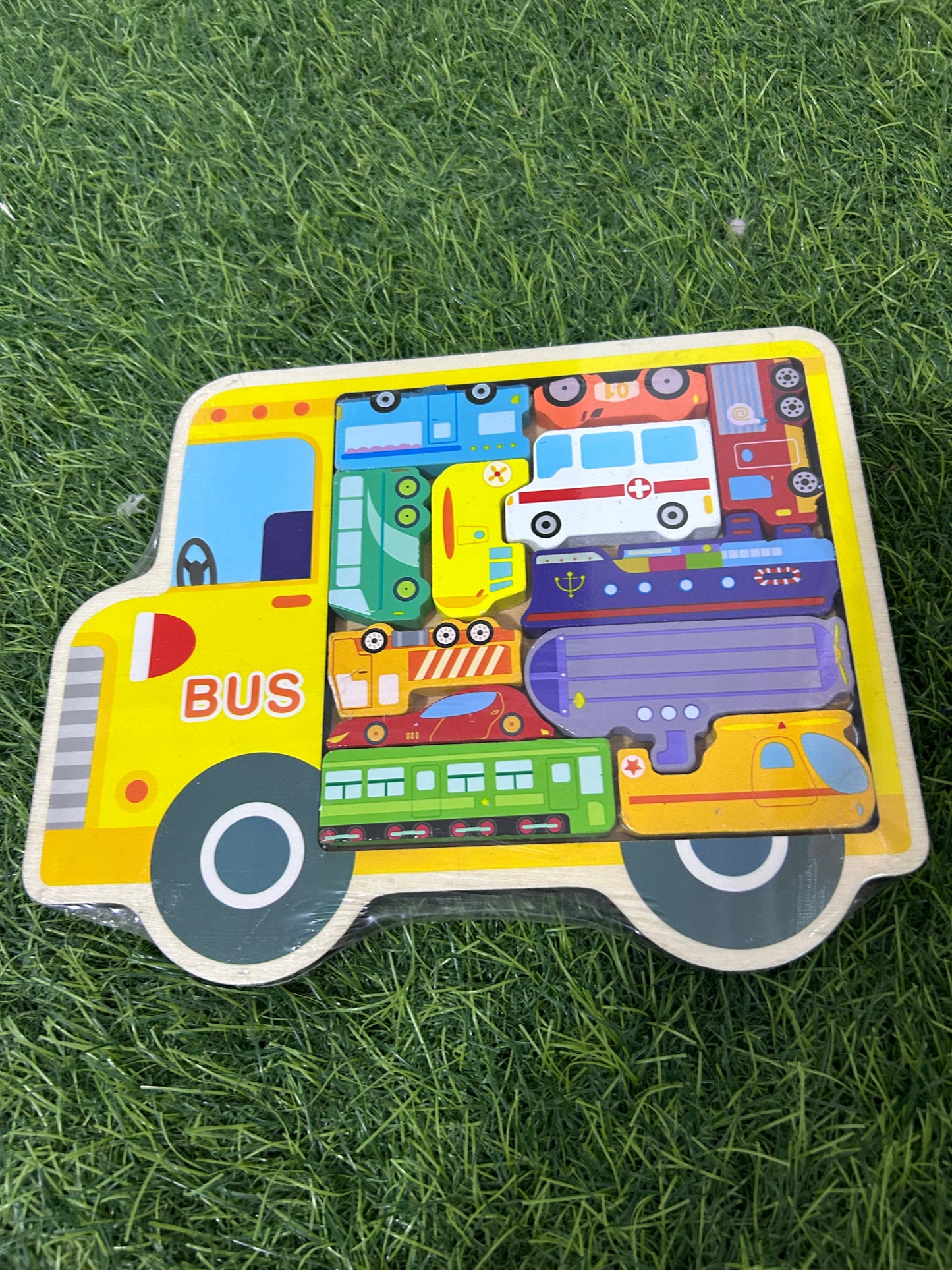 Wooden Puzzle shapes