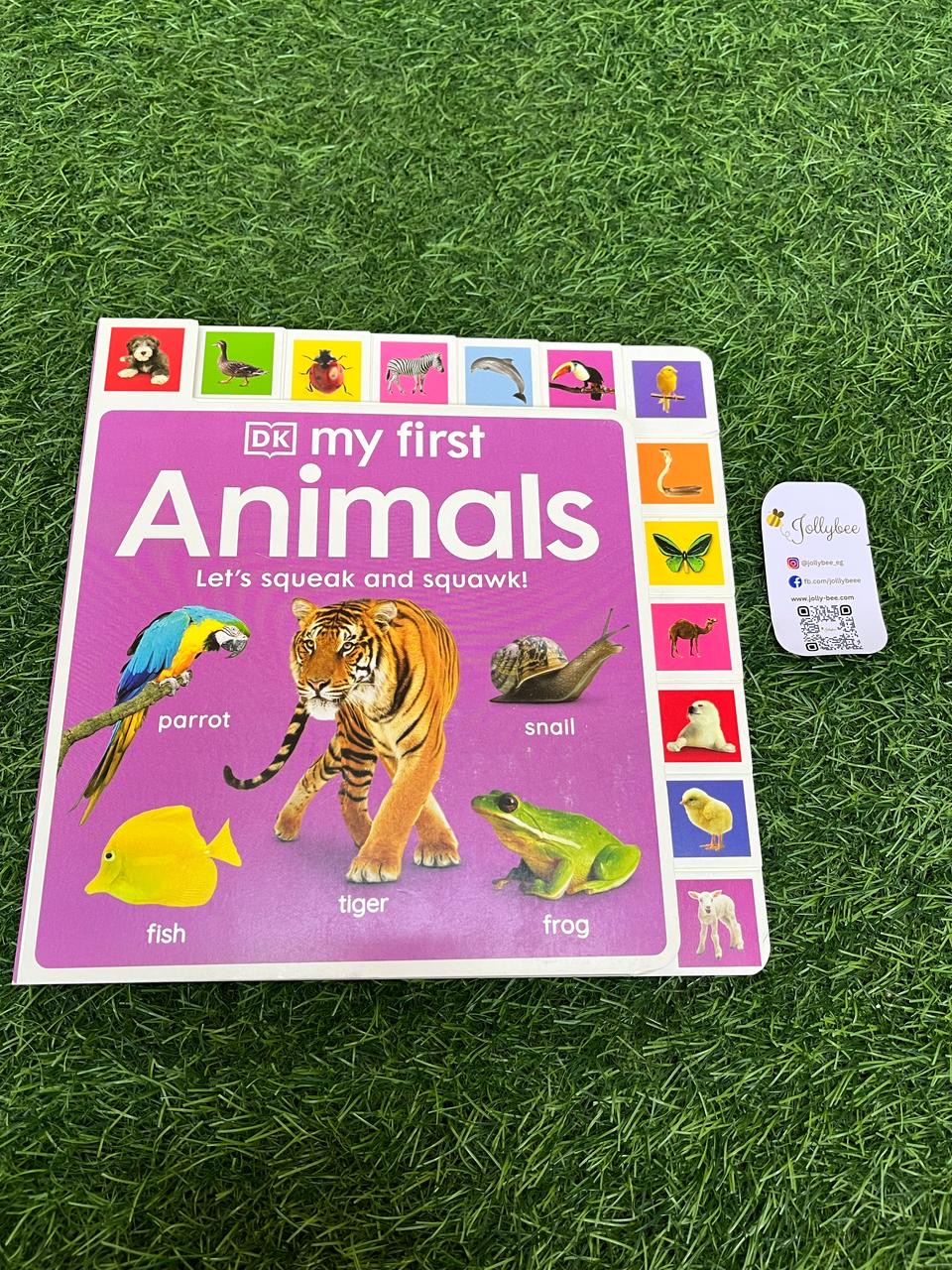 My first animals 🦒🐘