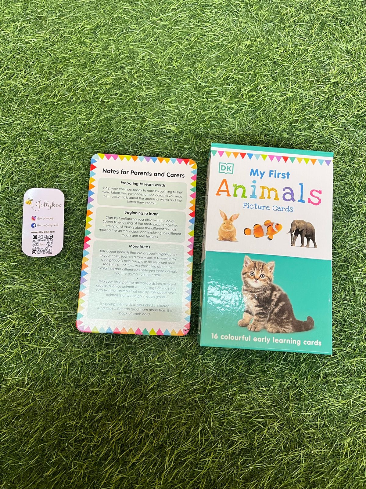 My first animals card