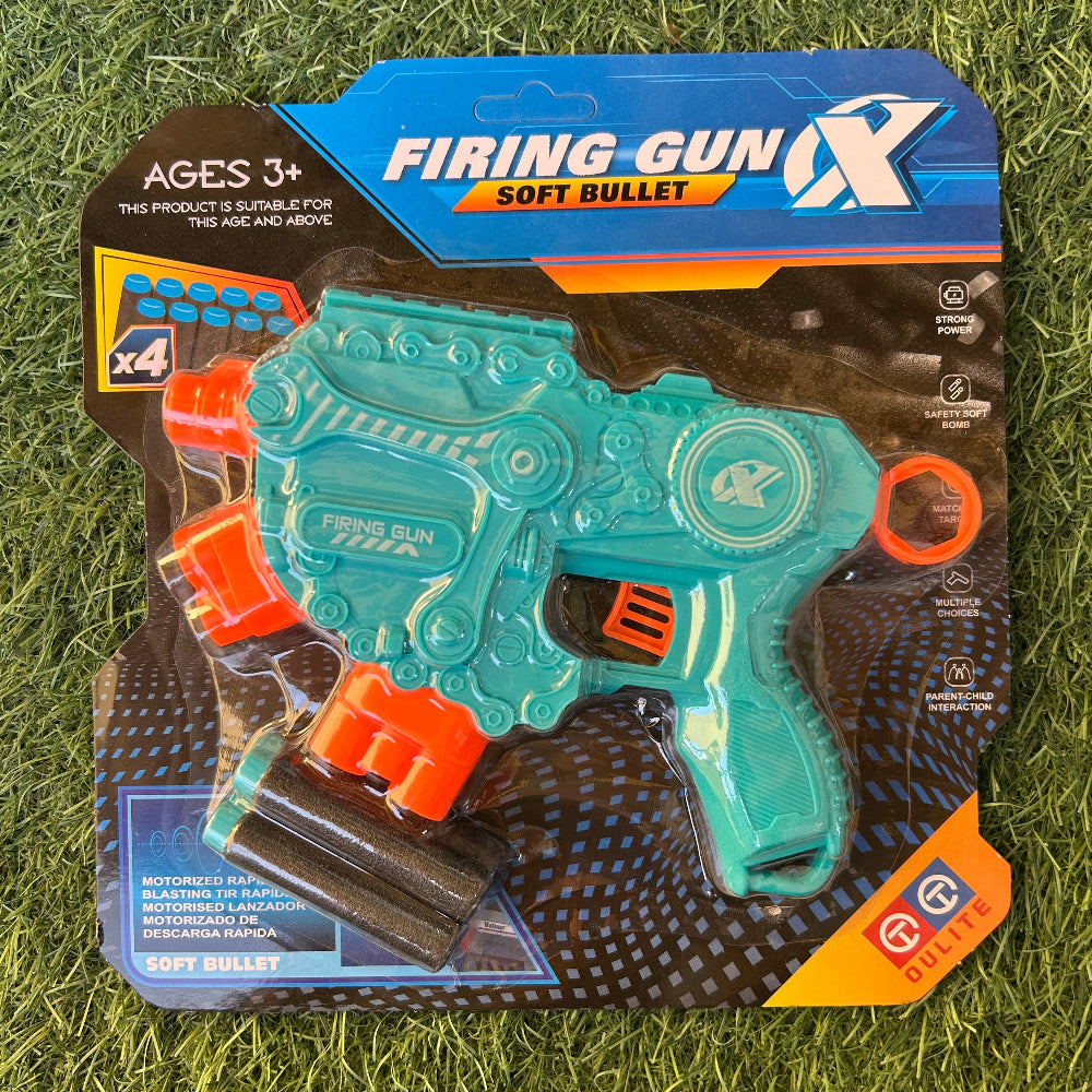 Firing Gun Soft Bullet