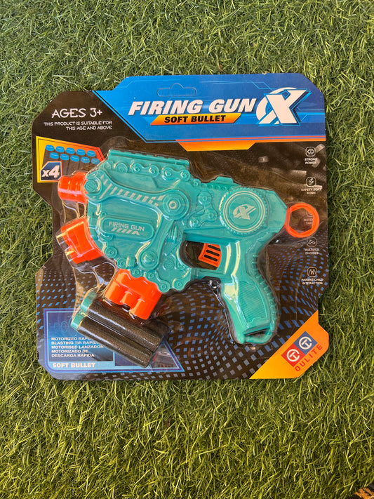 Firing Gun Soft Bullet