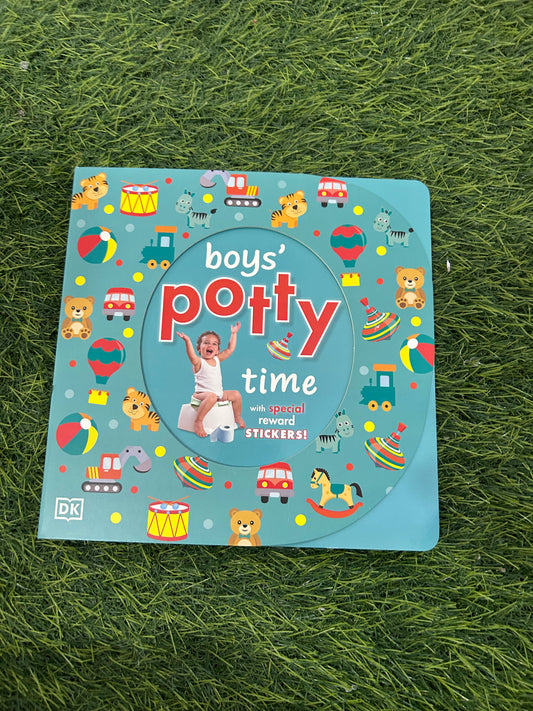 Girls Potty Time