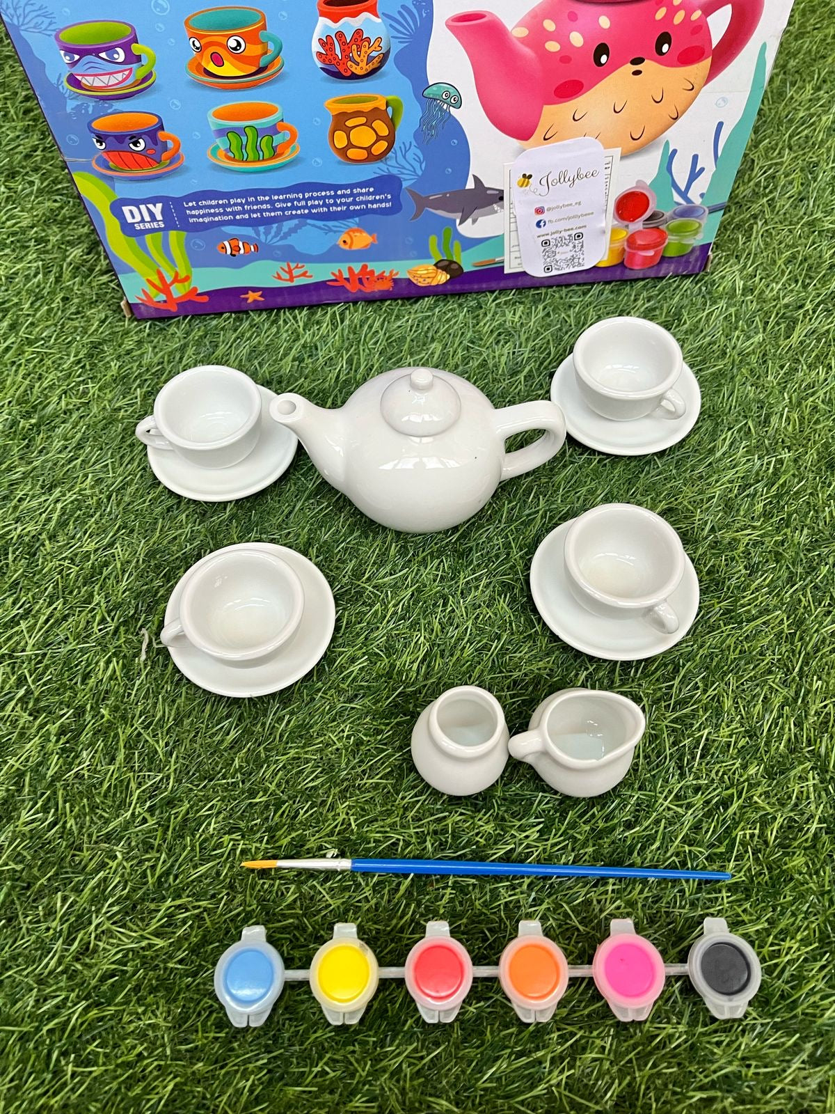 TEA SET COLORING🫖