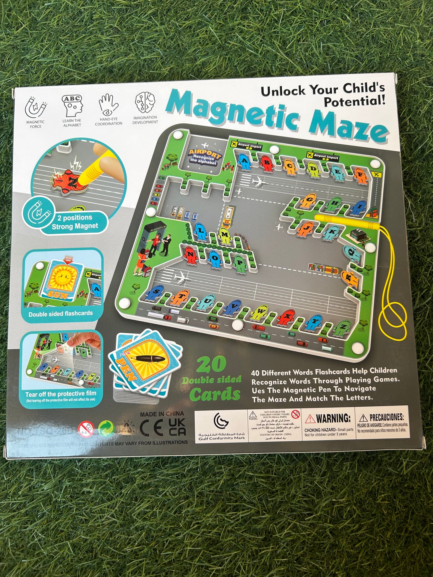 Magnetic maze