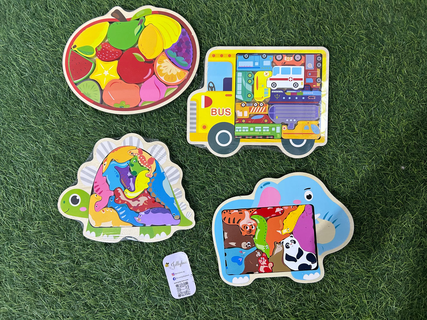 Wooden Puzzle shapes