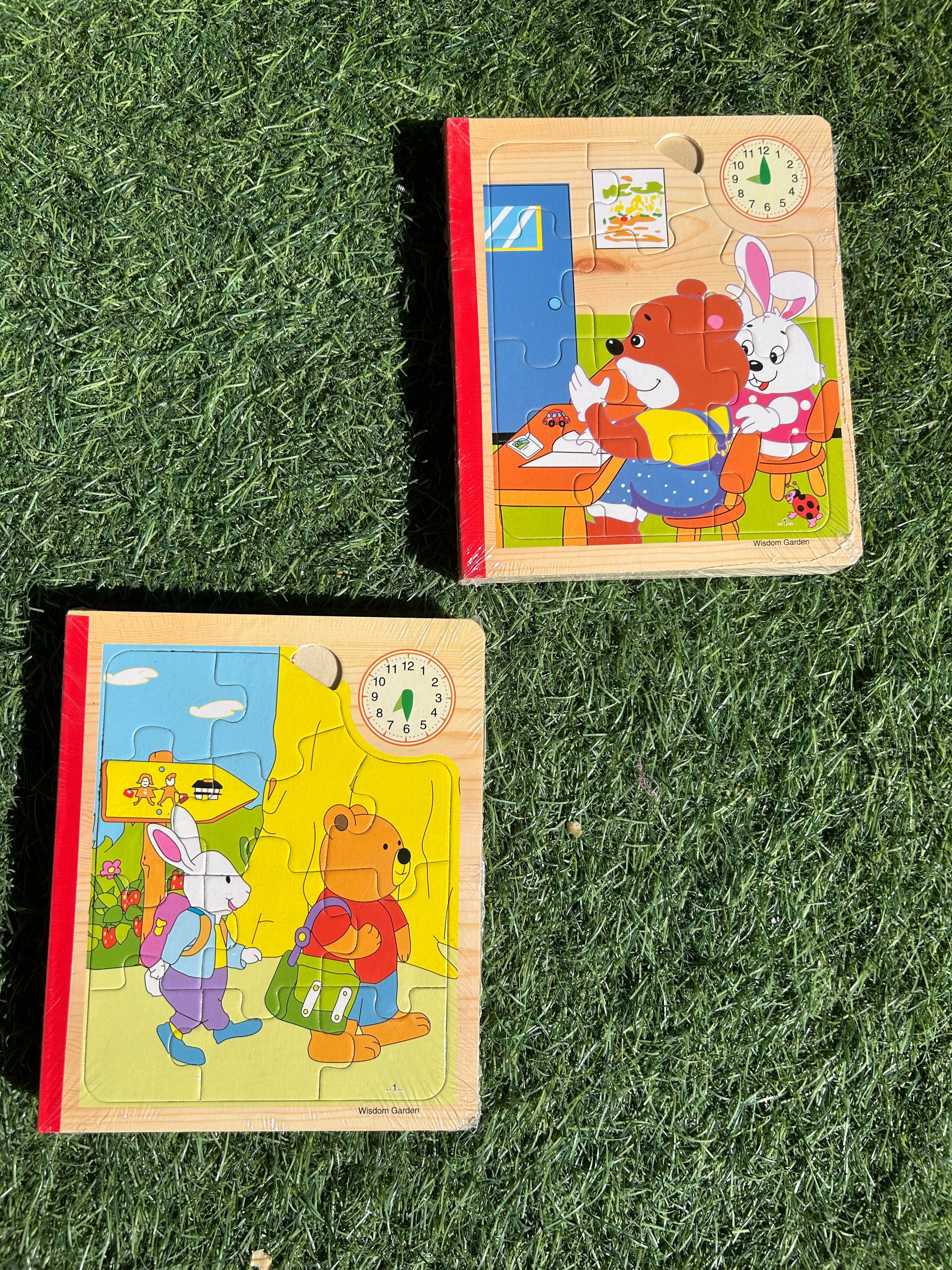 Wooden Puzzle Book