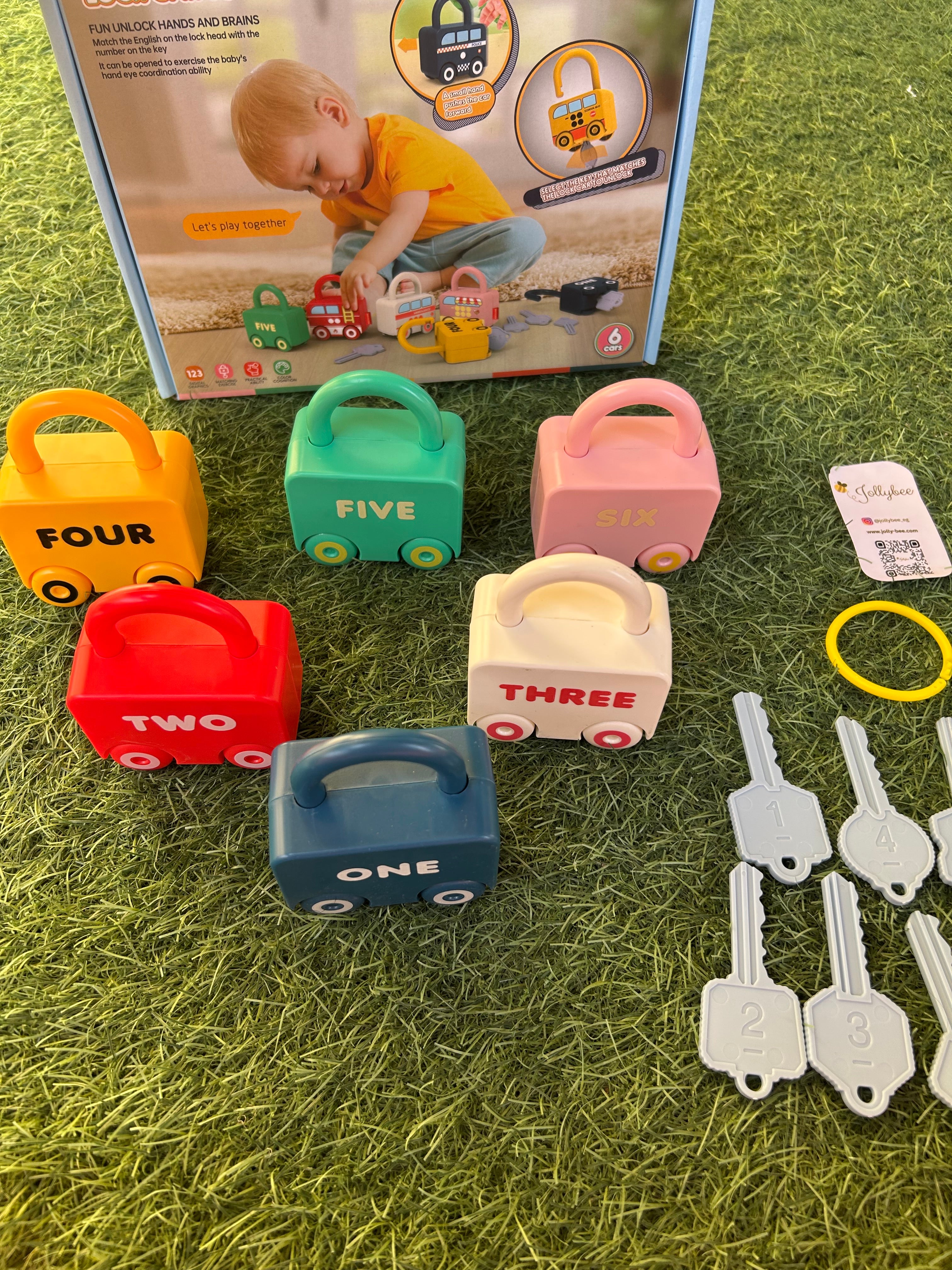 Lock Car Toy  🚙🔓