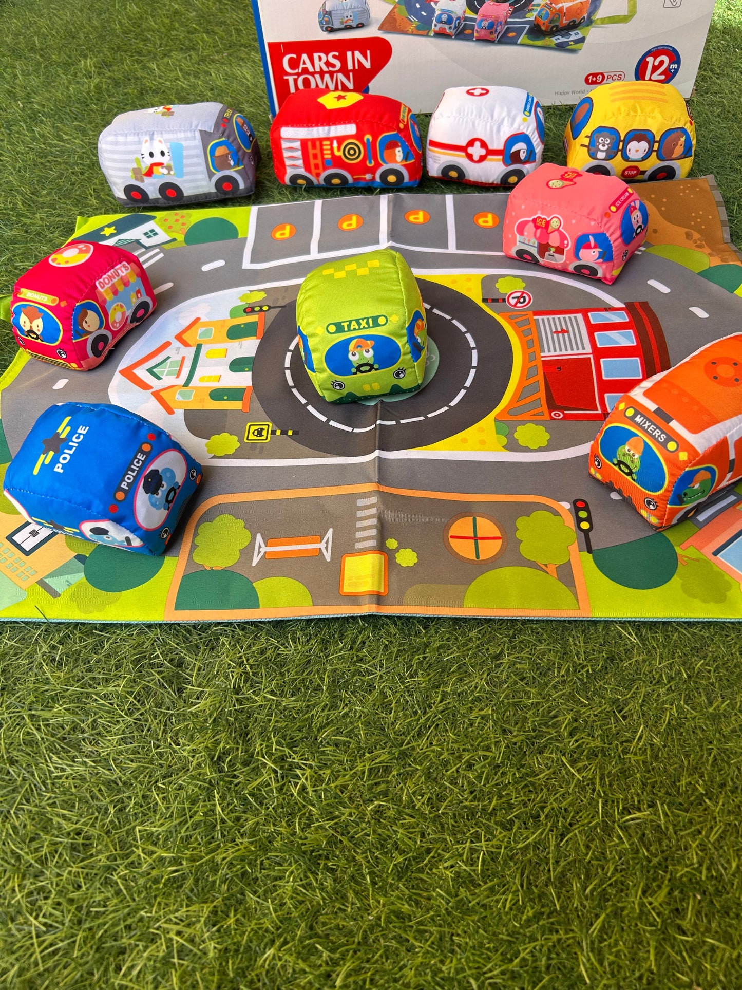 Soft cars in town