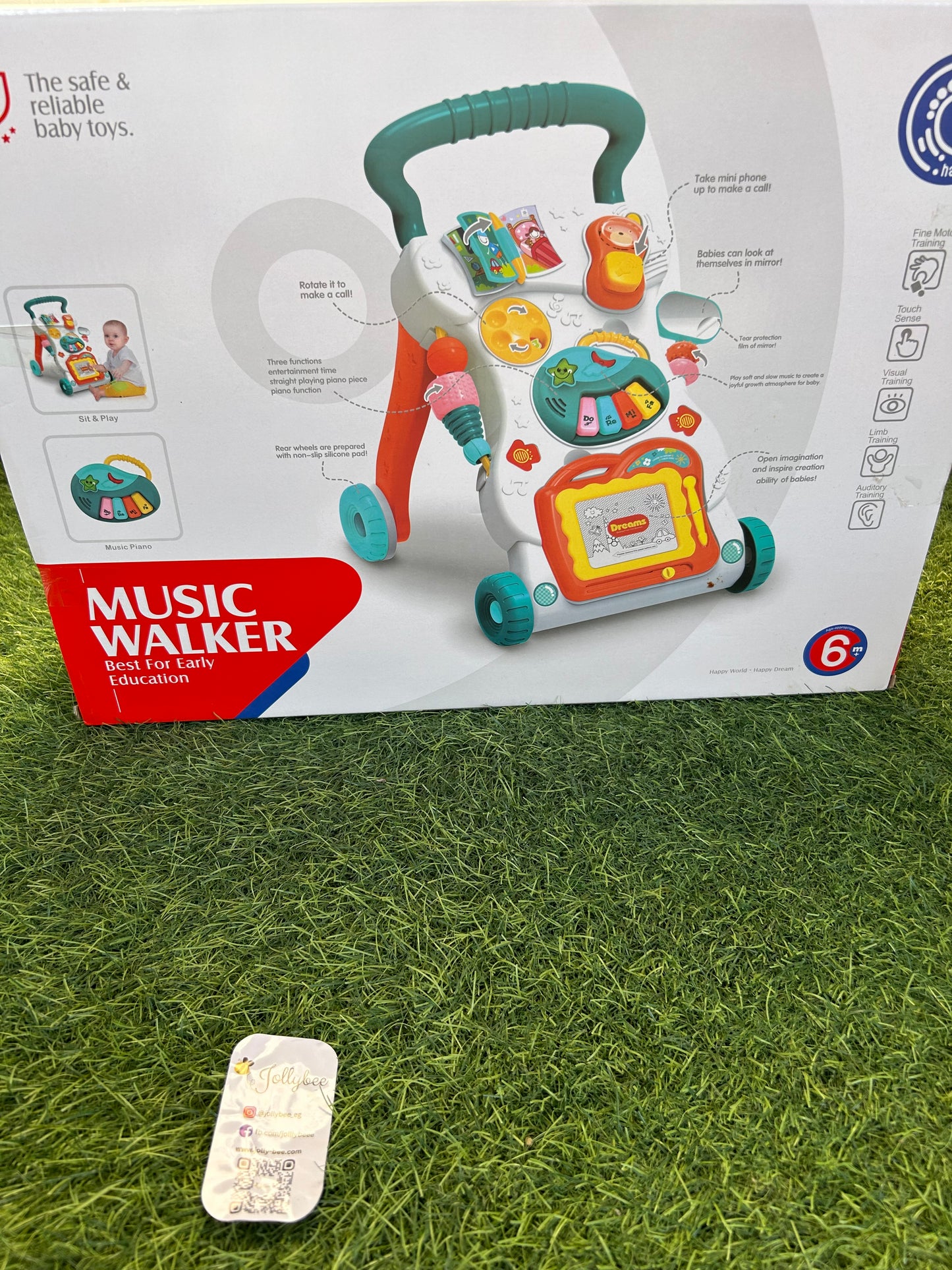 Baby music walker