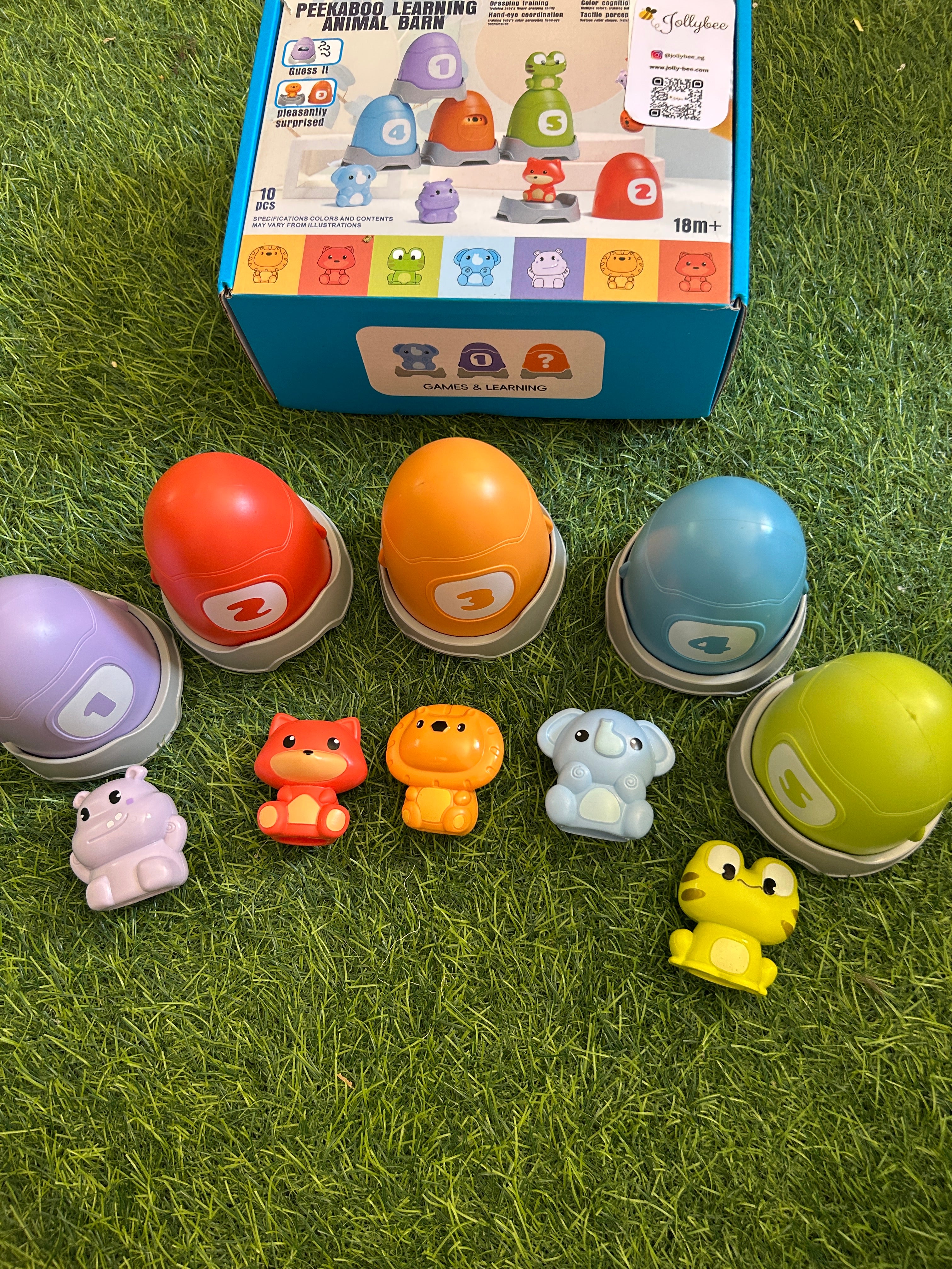 Peekaboo Learning Animal Barn