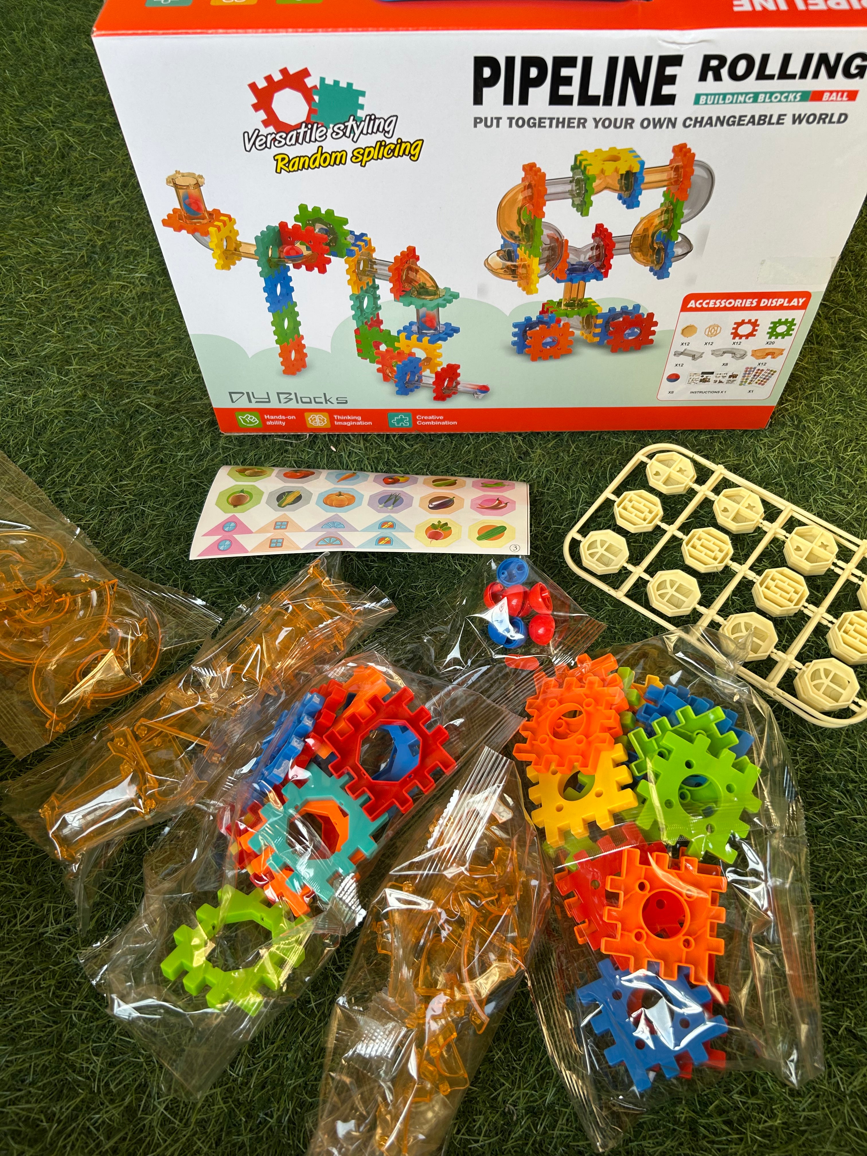 Pipeline Building blocks 98 pcs