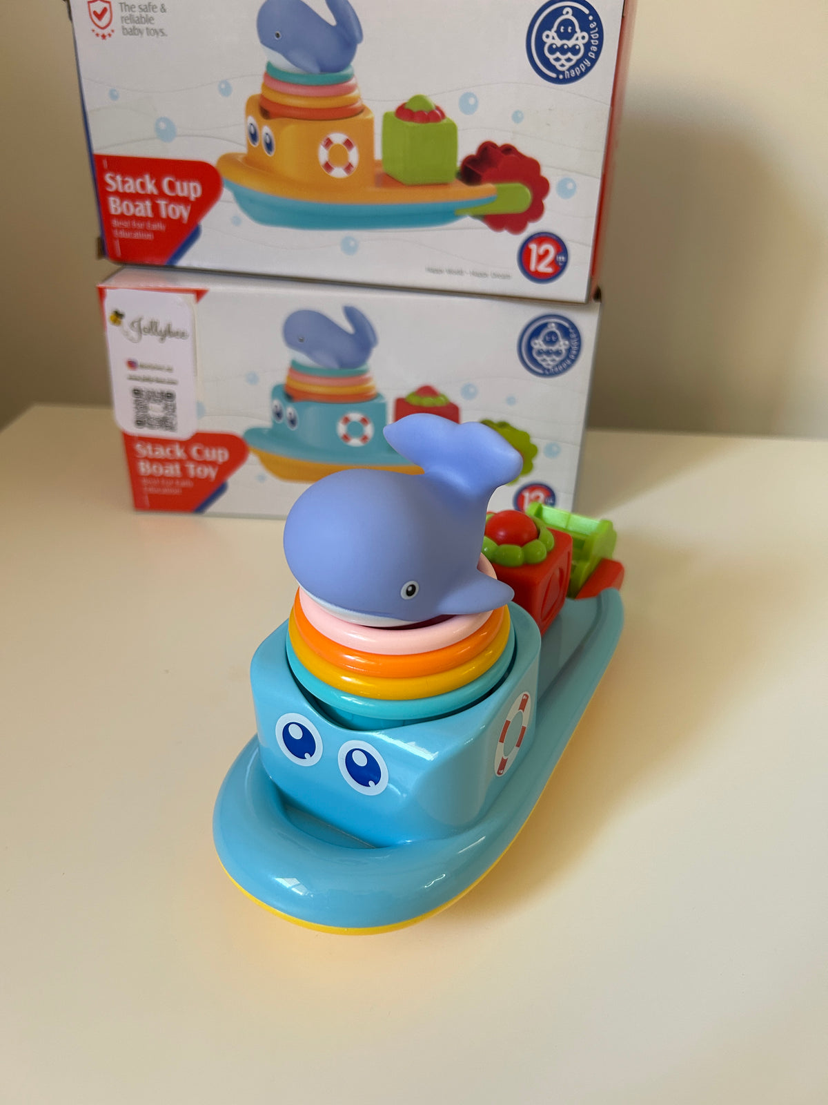 Stack Cub Boat  Toy 🚤