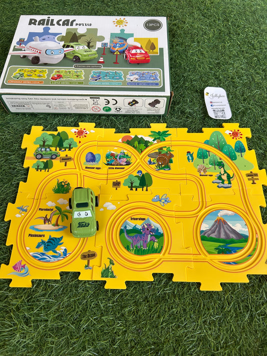 Puzzle with Small Car