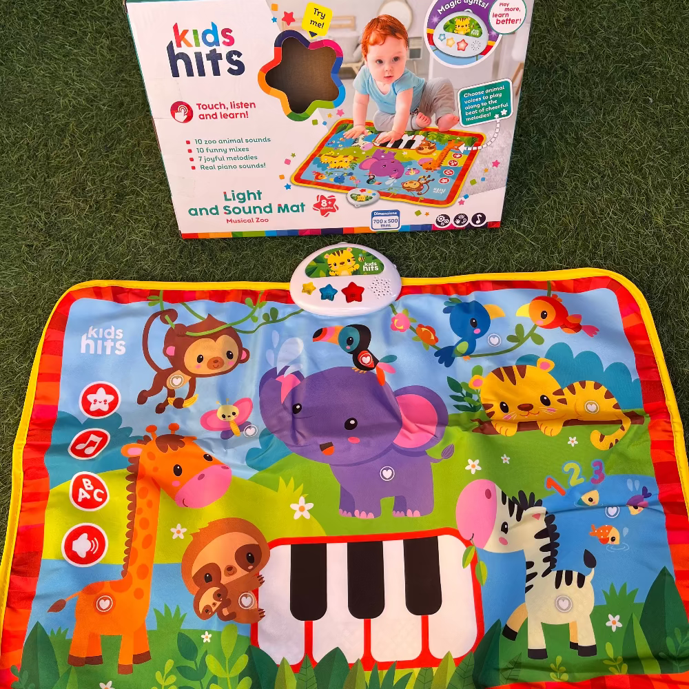 Light & Sound Mat Musical Zoo