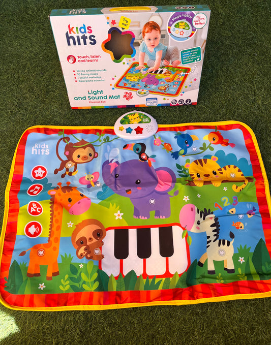 Light & Sound Mat Musical Zoo