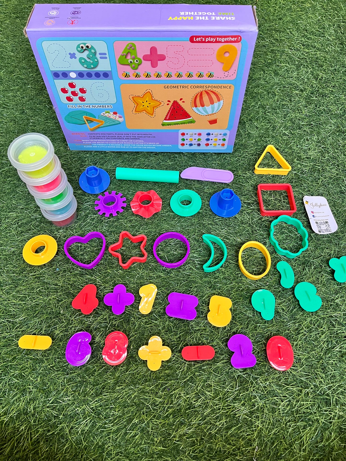 Dough with shapes 🤩