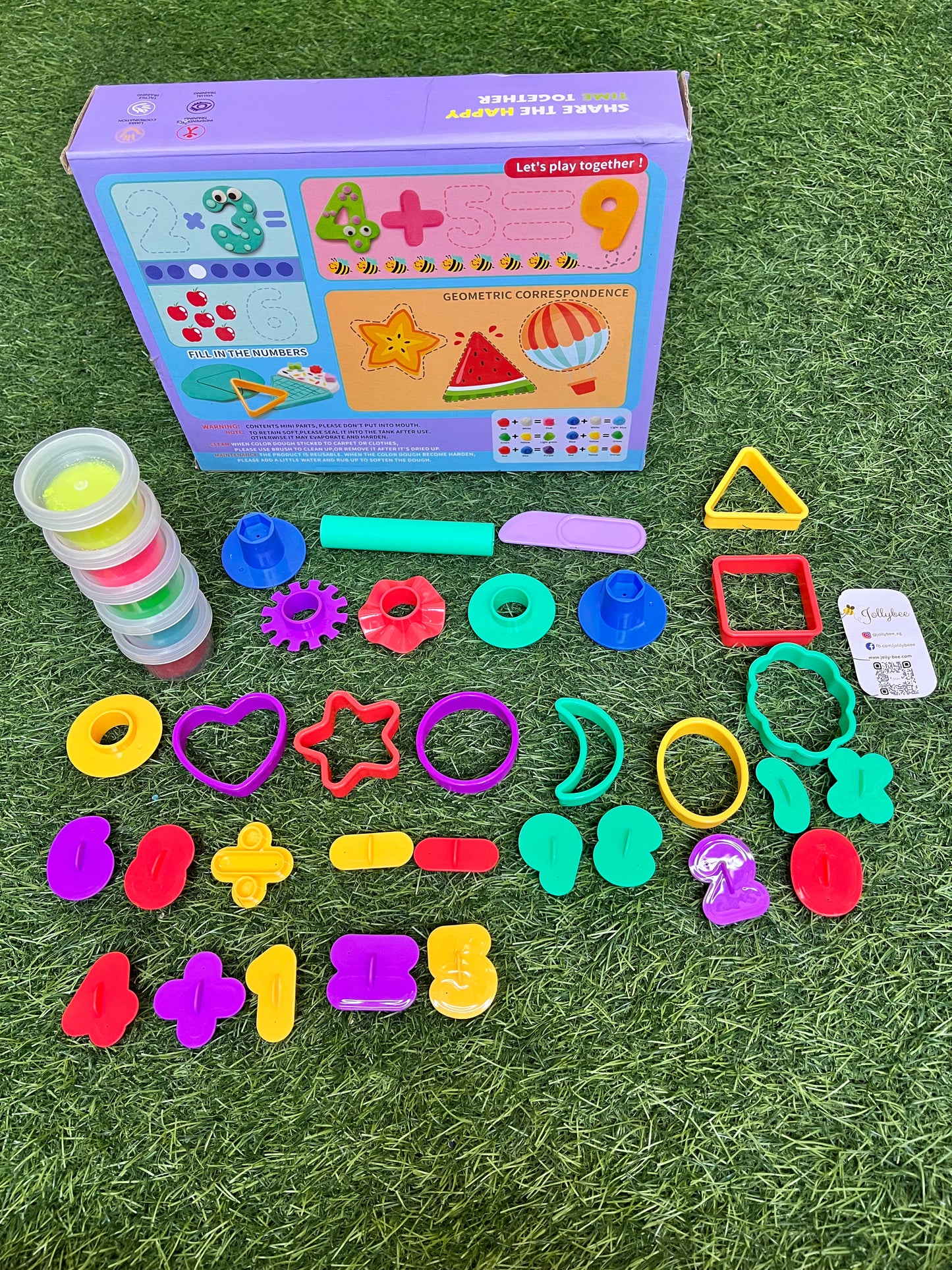 Dough with shapes 🤩