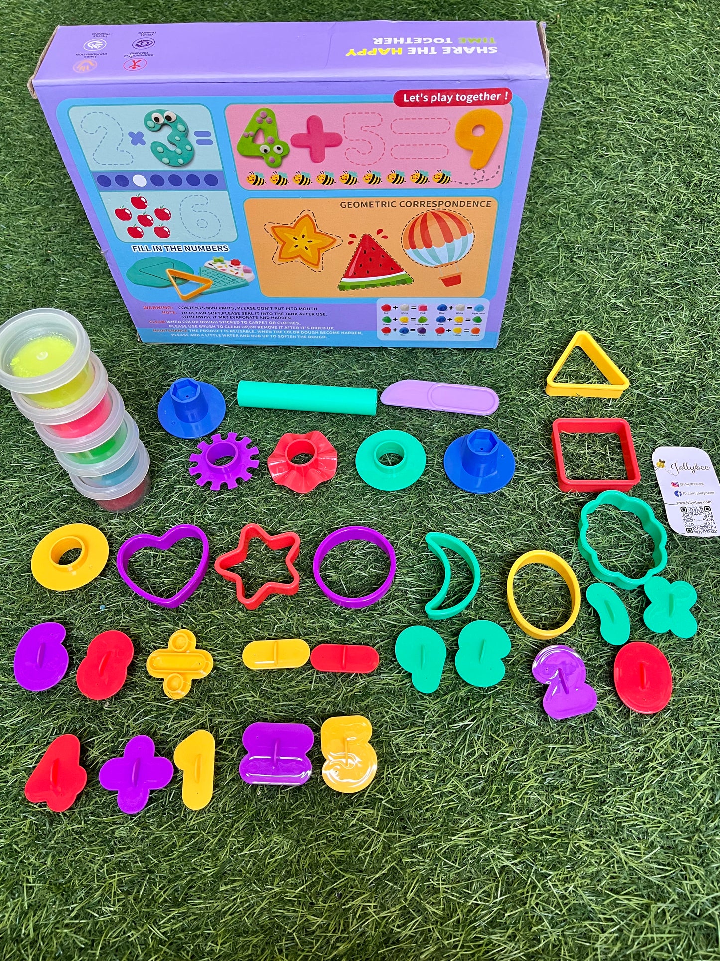 Dough with shapes 🤩