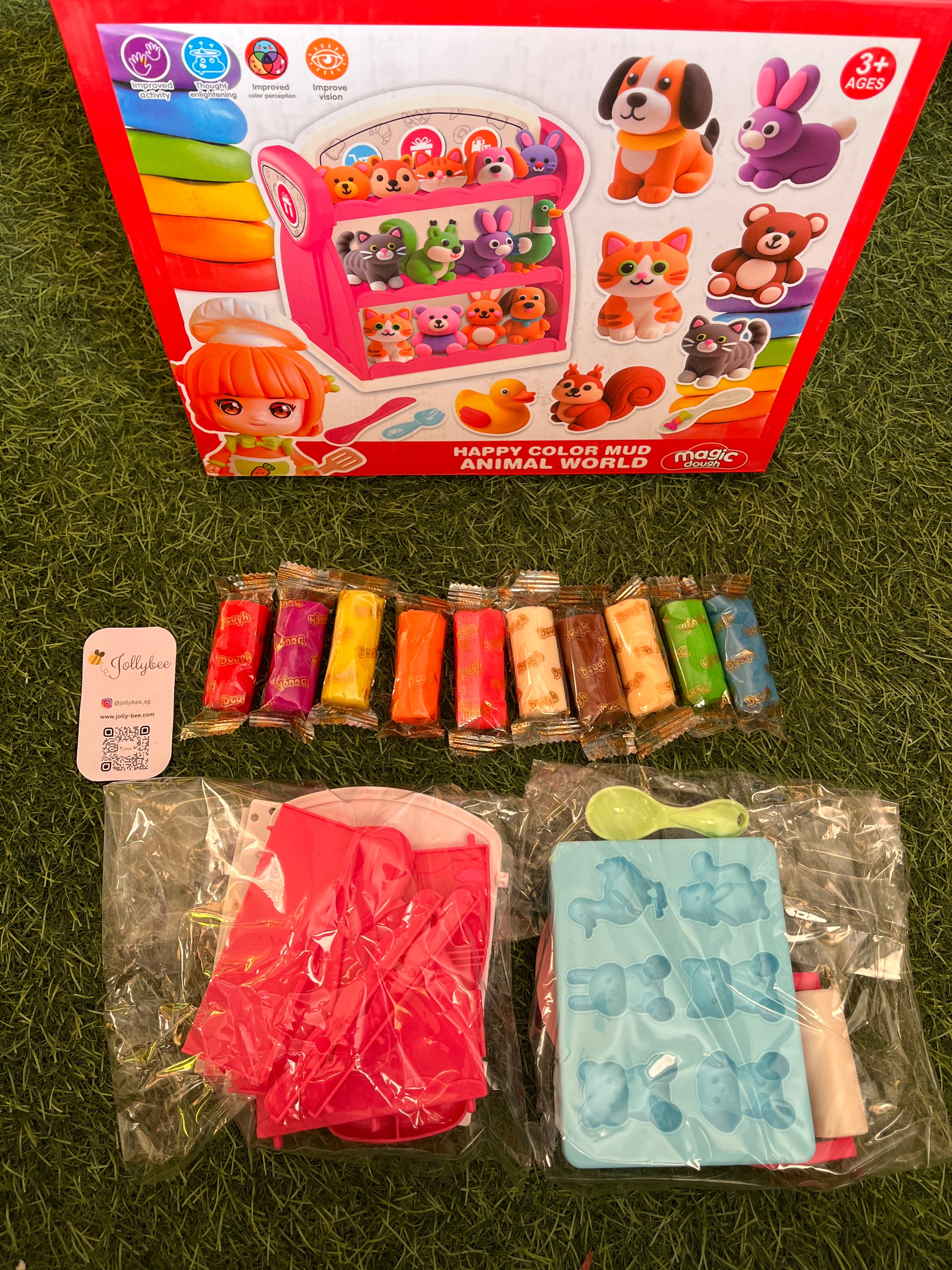 Happy Color Mud Animal World