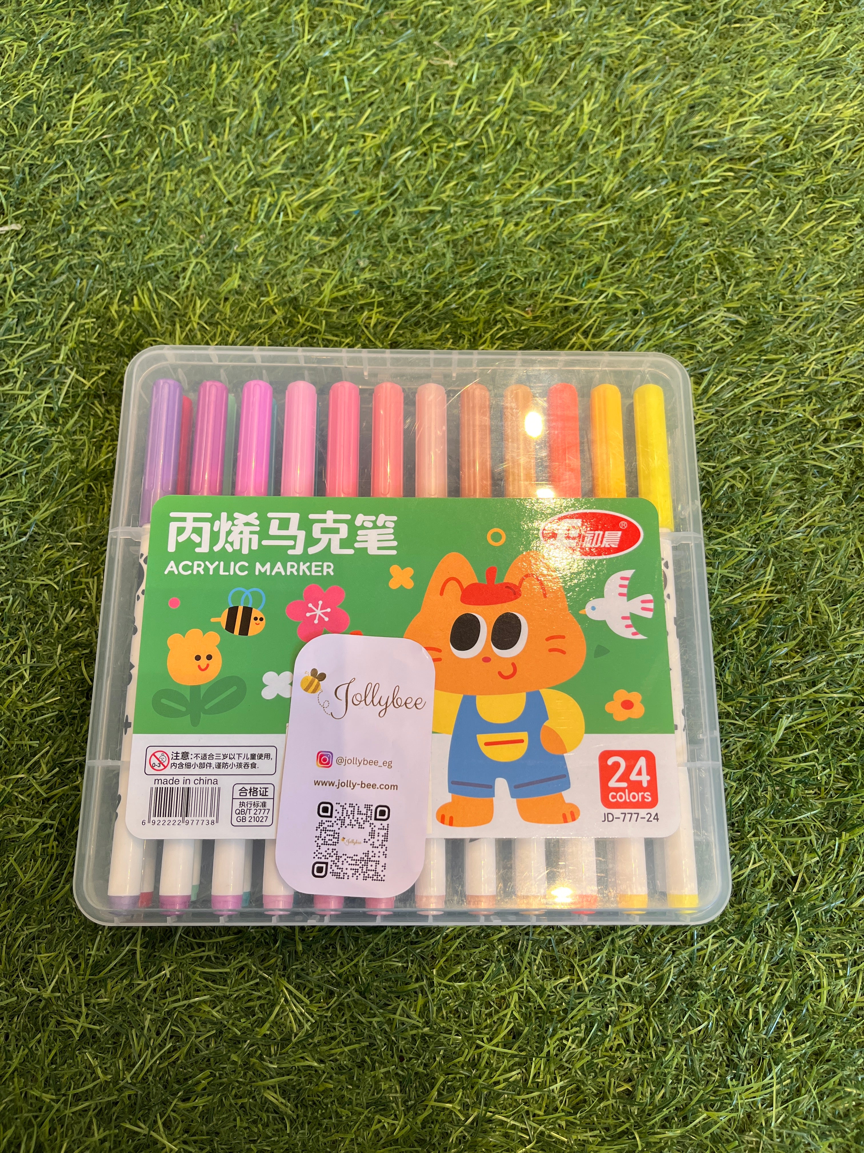 Acrylic Markers 24 colors