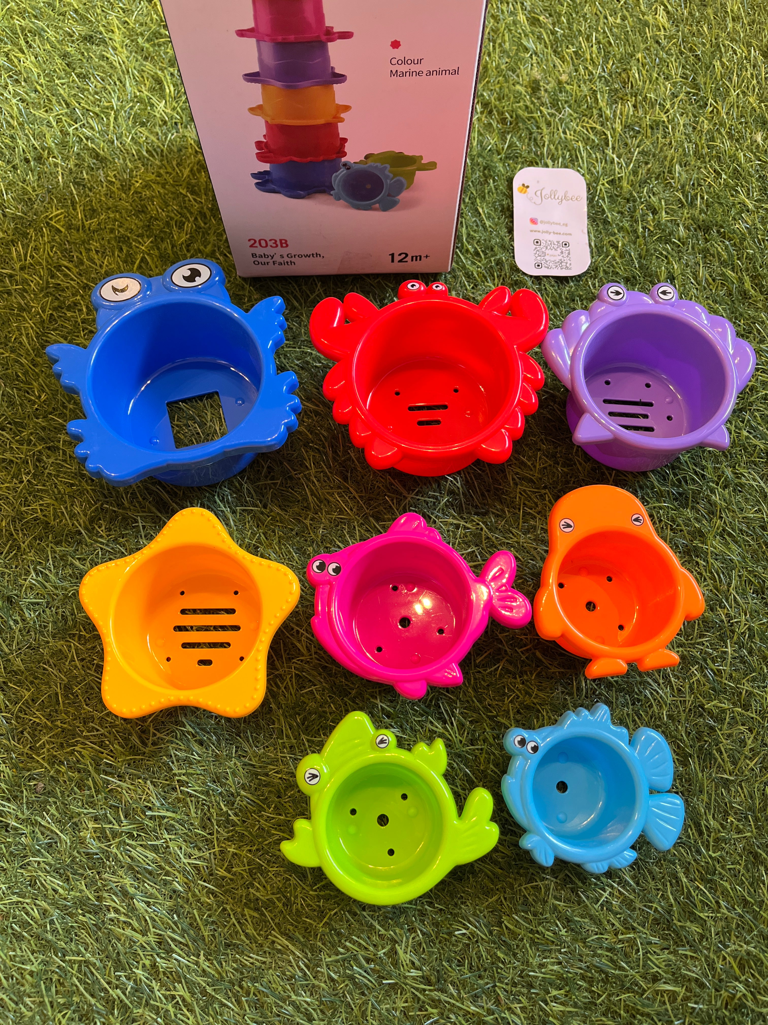 Bath Toy 8 pcs 🧼
