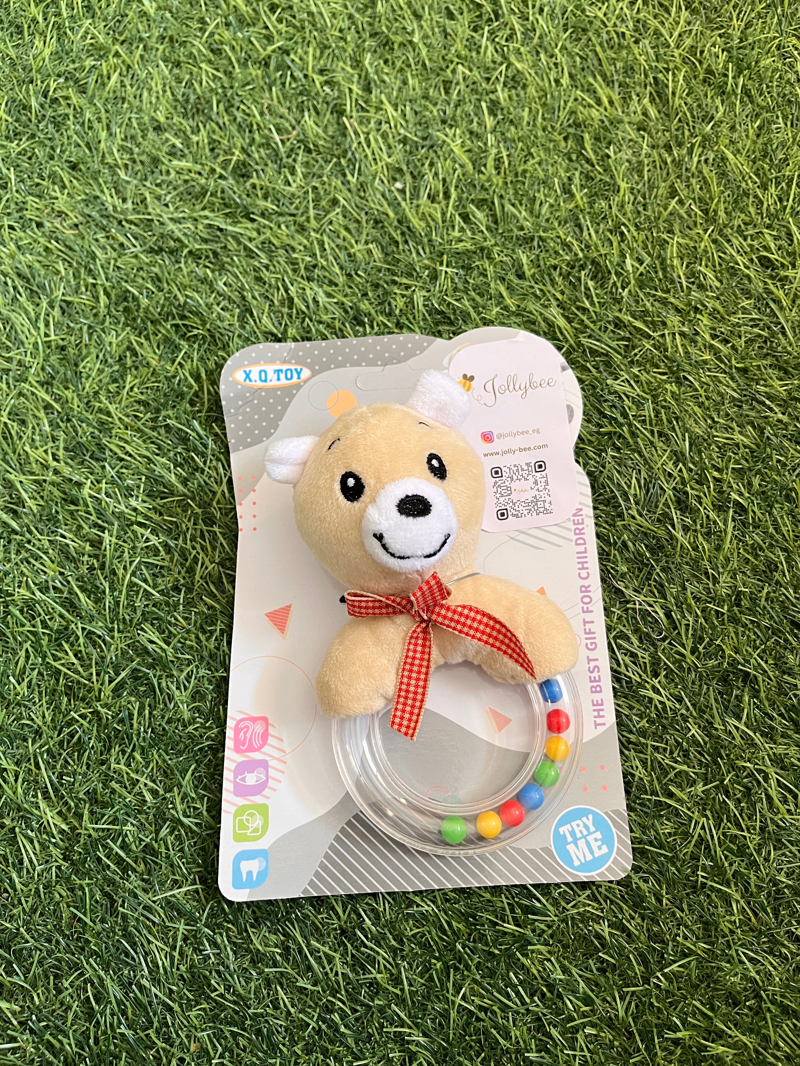 Soft Bear rattle 🧸