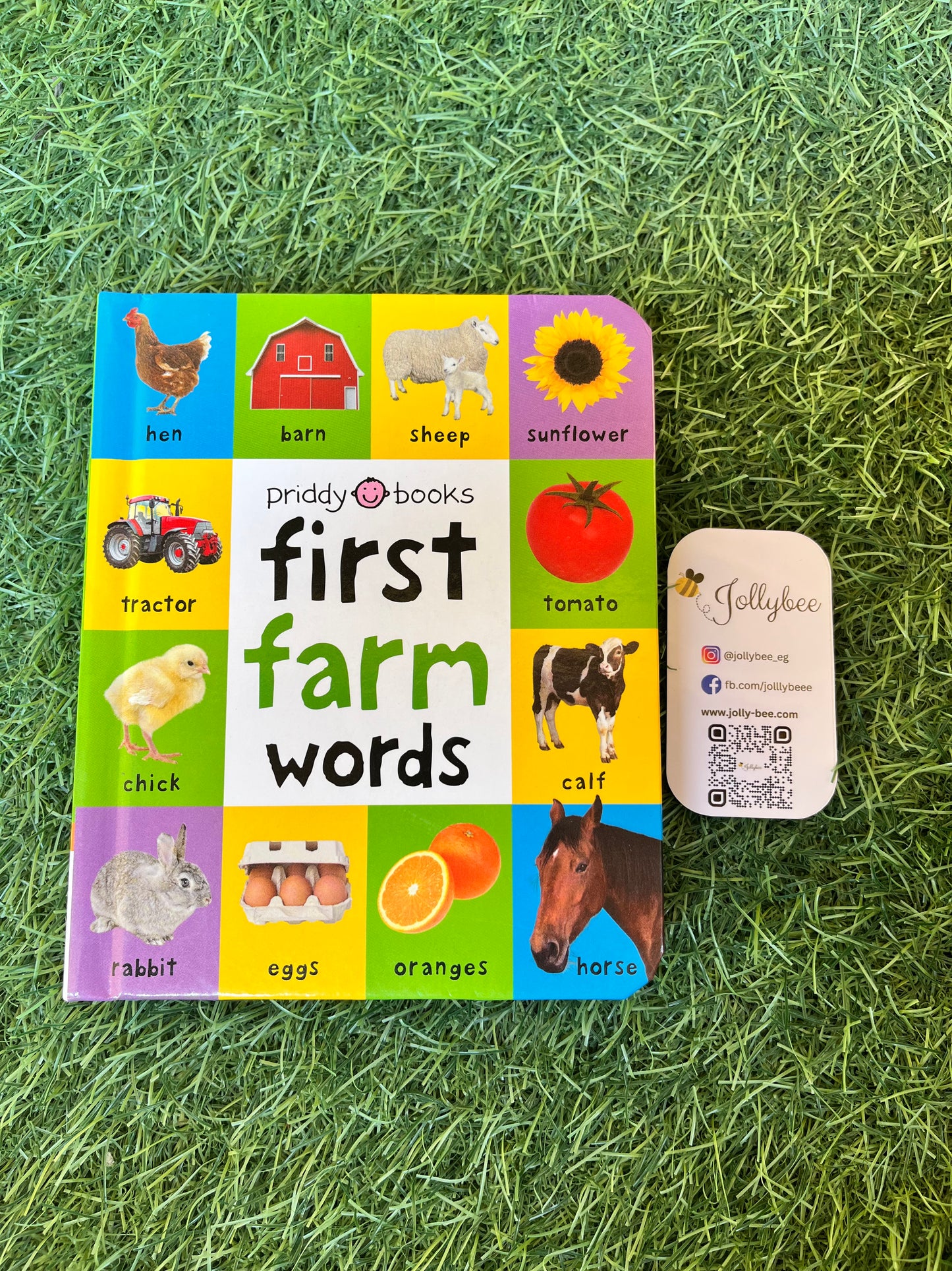 First Farm Words Book