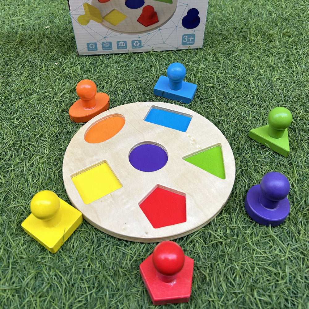 Geometry Shapes with Handle
