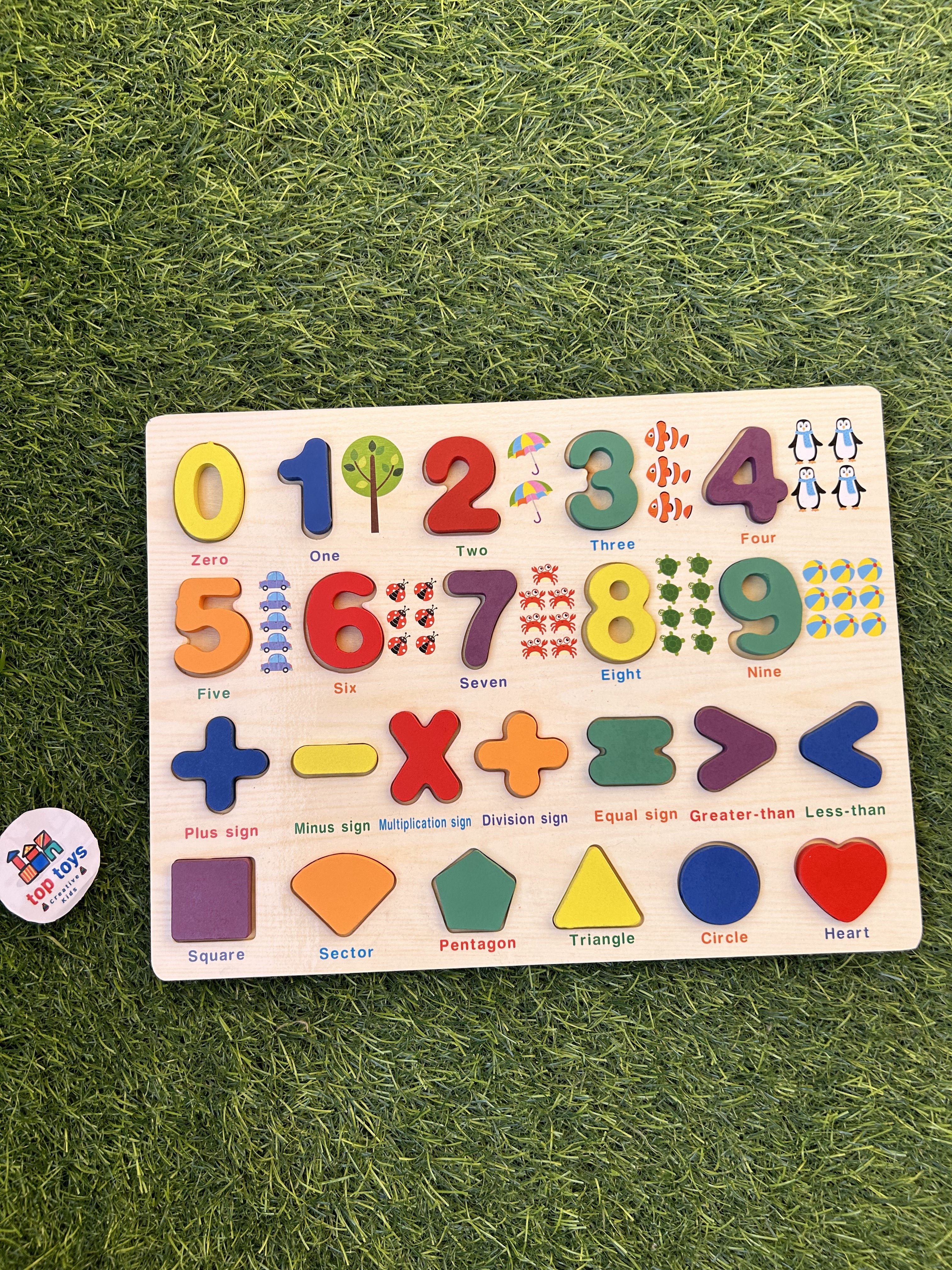 Jolly Numbers Numbers & Geometry Board โ Jollybee