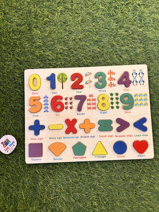 Numbers & Geometry Board