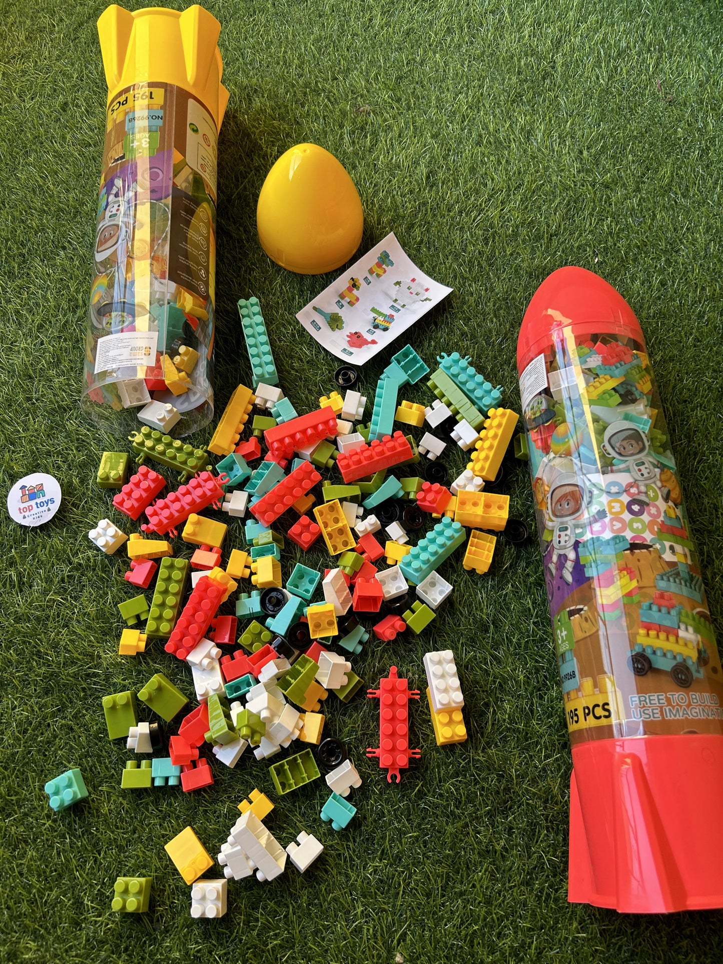 Space Rocket Building Blocks 195 PCS