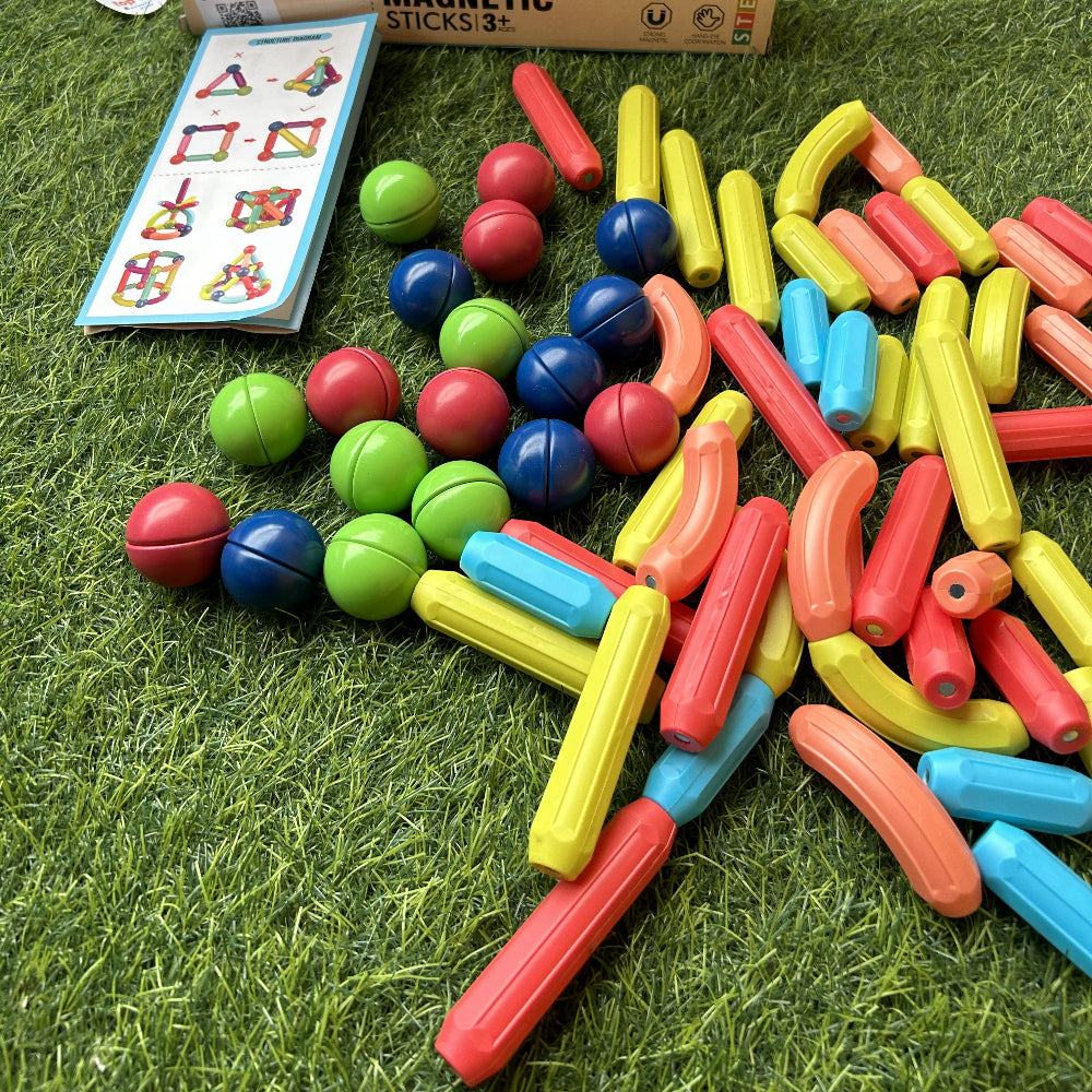 Magnetic Puzzle Sticks