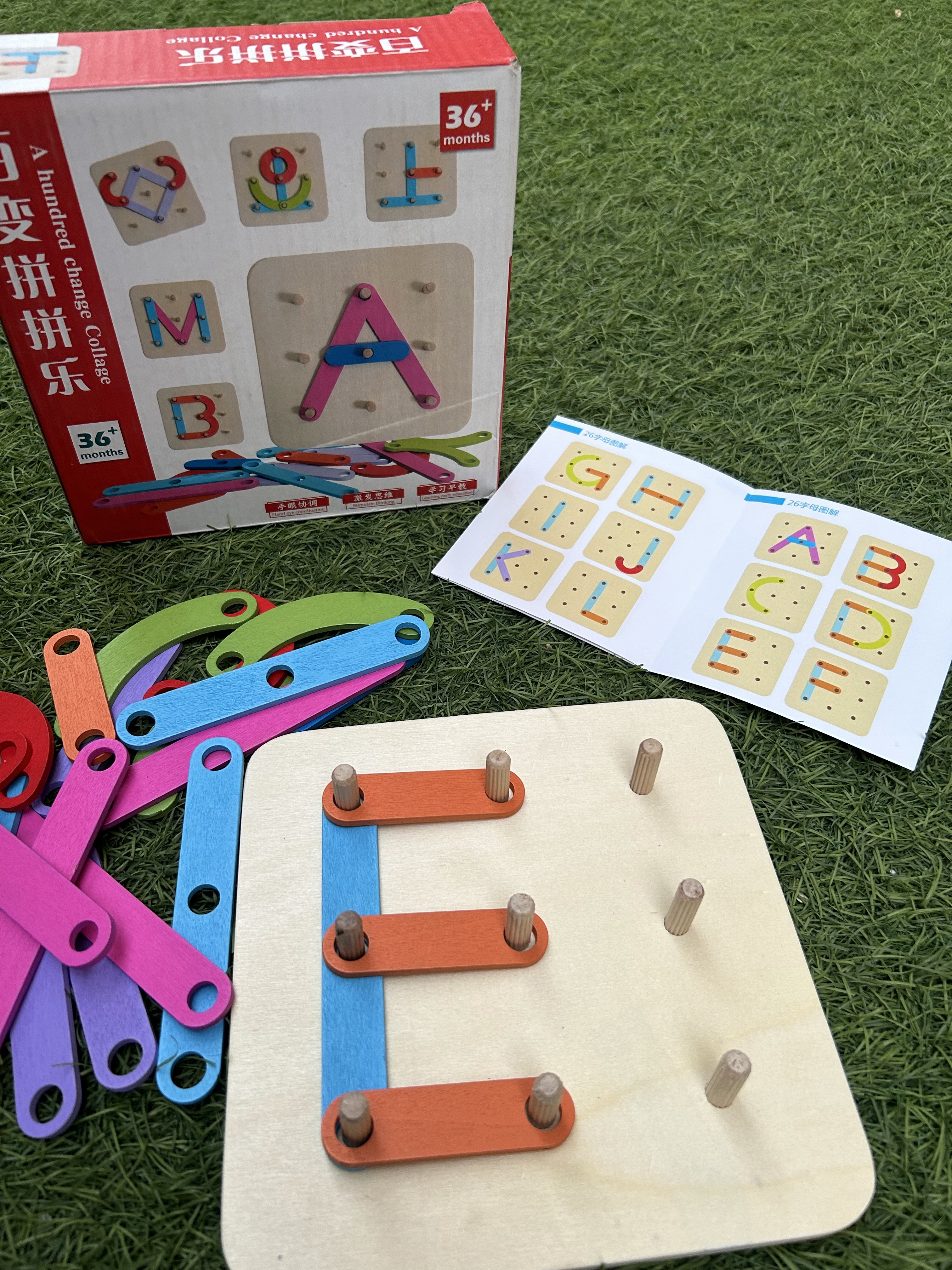 Shapes & Letters Creation Board