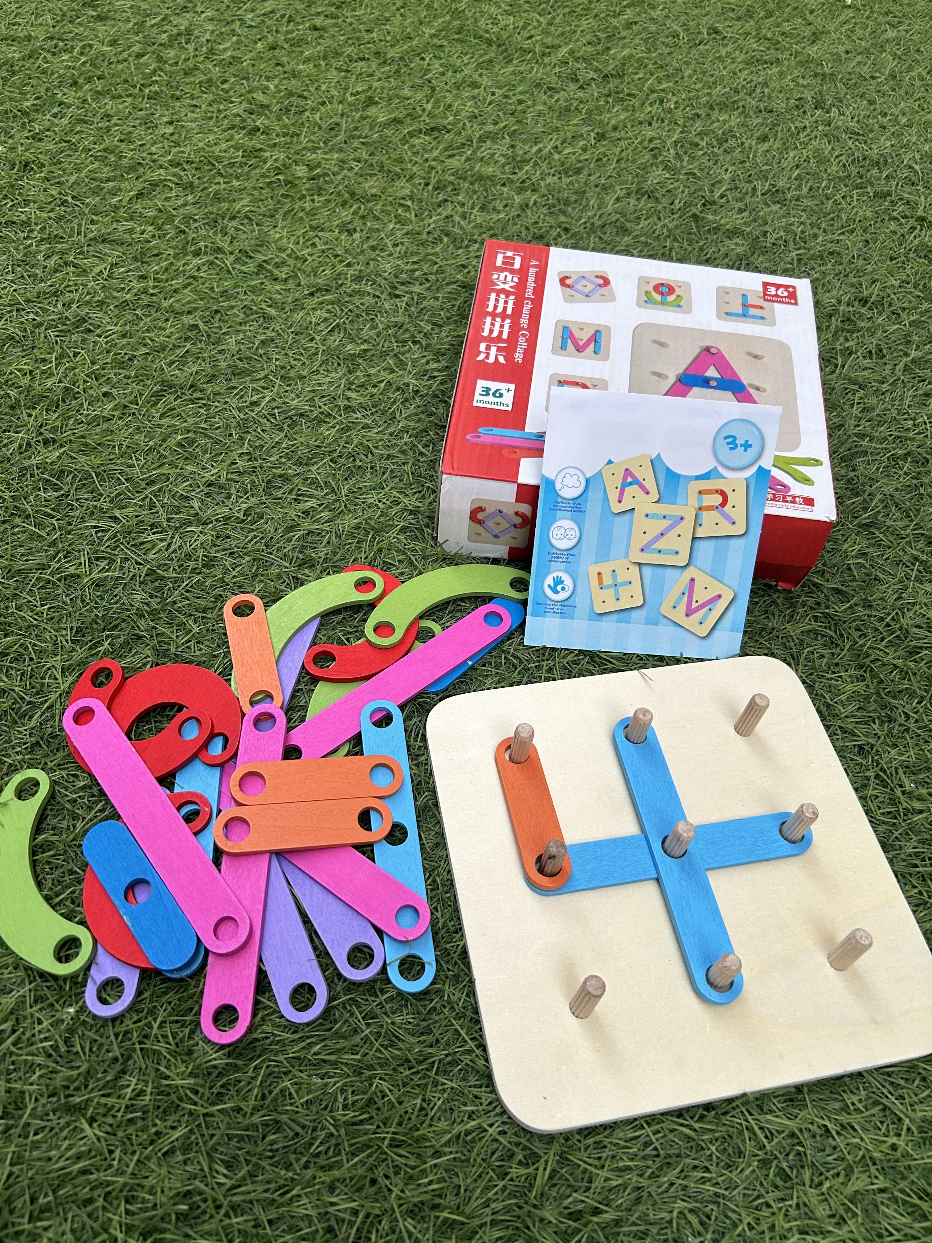 Shapes & Letters Creation Board